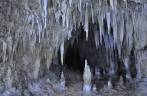 Formações na parte inferior da caverna em Carlsbad Caverns National Park, no sul do Novo México, nos Estados Unidos